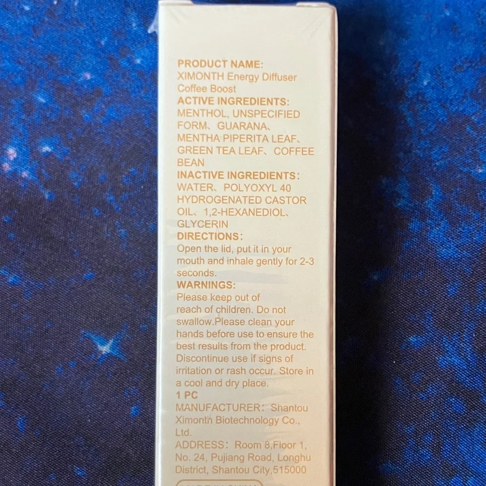 Coffee Boost Energy Diffuser - Cream/Gold - Picture 3 of 3